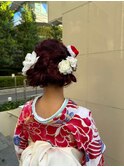 着付けヘアセット