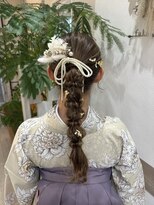 フゥカ 類家店(fuka)&nbsp;【hair set】編み下ろしhair…＊