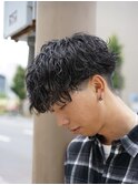 新潟メンズパーマ 新潟波巻き 新潟波巻きスパイラル