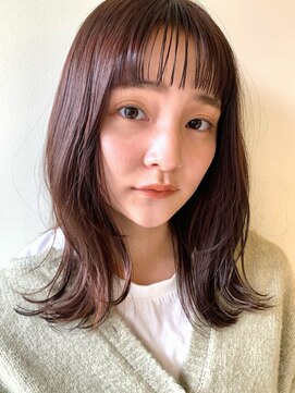 ネオリーブウリ 二子玉川店(Neolive uri) カールセミディシアーカラーレイヤーカット[二子玉川]