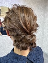 エノルア(enorua)&nbsp;ボブヘア　アレンジスタイル