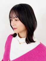 アイティーバイアルバム 松戸店(IT by ALBUM)&nbsp;レイヤーカットアッシュブラックニュアンスカラー_ba495441