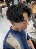 クセを活かしたメンズカット　岩崎【錦糸町北口】