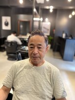 ザマンリバレッジニューヨーク(THE MAN LeverageNewYork)&nbsp;大人七三グレーフェード：大村　大心
