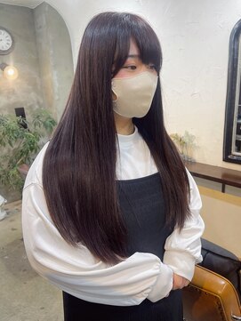 エトネ ヘアーサロン 仙台駅前(eTONe hair salon) ［ eTONe ］髪質改善カラー　ちゅるっとpurple
