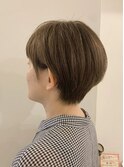 耳かけひし形ショートボブ30代40代50代【恵比寿KIMIDORI】