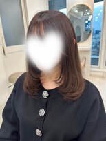 レミエ ダイカンヤマ(lemiie)&nbsp;ミディアムレイヤー★レイヤーカット★レイヤー