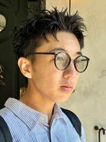 カムジーヘッドカミノウラ(COMEGHEAD KAMINOURA)&nbsp;スパイキーショートツイストスパイラルパーマメンズカットパーマ