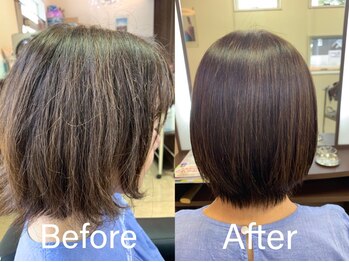 ヘアーサロン アース(hair salon arth)の写真/厳選した30種類のケア剤を取り寄せ。お客様に合ったオーダーメイドトリートメントを選定◎
