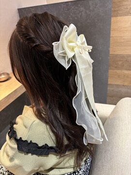ブルーム ヘア デザイン ドゥーエ(bloom hair design due) hair arrange