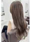 ブリーチなし ダブルイルミナカラー グレージュ