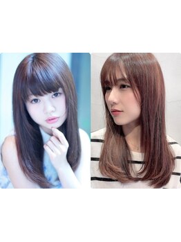 縮毛もダメージレスにこだわる◇思わず自慢したくなるナチュラルで輝くサラ艶ストレートを手に入れて!!