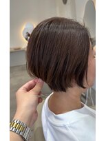 ルーチェココ ブラン(Lu'ce coco blanc)&nbsp;ダメージレスオーガニックカラー×ナチュラルショートボブ