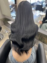 ペレ 栄 アネックス(PELE栄ANNEX)&nbsp;韓国 くびれロング レイヤー ワンホンヘア 小顔前髪