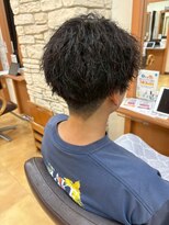 ヒラトヤ 肴町店 メンズカット・メンズヘア/ツイストパーマ/刈り上げショート短髪