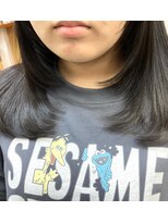 ウカ(UKA) 姫カットを馴染ませシャギー♪