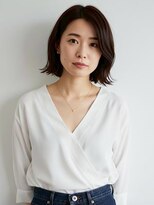 オレンジ 十三店(ORANGE)&nbsp;くびれミディ/くびれヘア/大人かわいい/白髪ぼかし/レイヤーボブ