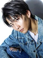 ゴート(GOATO)&nbsp;ナチュラルセンターパート　色気　黒髪　鹿児島