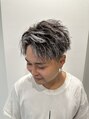 グレイバイニューヨークニューヨーク 京都北大路(Gray by NYNY) シルバーメッシュ×ツイスパ☆ハイライト+パーマデザインも◎
