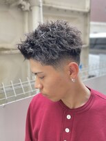 刈部倶楽舞&nbsp;スパイキーショート/フェード/メンズ/バーバー/フェード