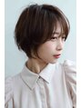 エント(en't) 抜け感と顔周りが可愛い丸みショート