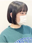 【morio松戸 石山】ナチュラルボブ内巻きボブミニボブ耳掛けボブ