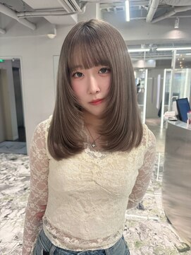 ジェム(GEM) 【暖音】オリーブベージュで秋っぽいスタイル