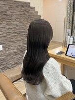 ヘア カンパニー トワ 千葉店(TOWA)&nbsp;千葉/千葉駅/ダブルカラー/ダークアッシュ/黒髪/ヘッドスパ