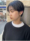 NUDE黒髪コンパクトショート ハンサムショート ベリーショート