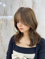LOE【ロエ】大宮&nbsp;イメチェン/アンブレラカラー/前髪/ピンクベージュ[大宮]