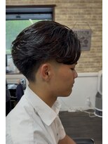 ジェネシス 津島店(genesis)&nbsp;テーパーフェード×フェザーパーマ