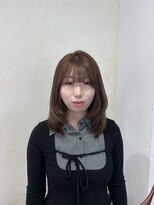 ビューバイネオリーブ 用賀店(Beau'r by neolive)&nbsp;ミルクティーブロンドデジタルパーマワンホンレイヤー［用賀］