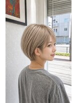アッシュ 川崎店(Ash) グレージュ ブリーチあり
