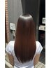 【パヤ毛・パサつき対策】カット+髪質改善トリートメントストレート¥19860