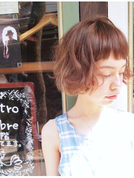 ナヌーク シブヤ(nanuk shibuya) 【nanuk】ヨーロピアンテイスト◇ぬけ感のある外国人風ミニボブ