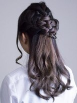 クアトログランシュ ひたちなか店(QUATRO×GranCieux)&nbsp;【QUATRO】ハーフアップアレンジ