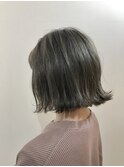 【COLO 吉祥寺 都甲菜穂】切りっぱなしグレージュ