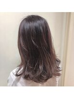 ヘアサロン ケッテ(hair salon kette) ピンクベージュカラー
