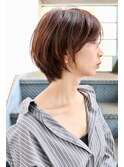 大人ショート スッキリ ショートボブ