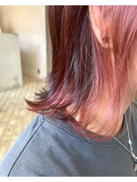 ヘアーアンドメイク ニッキ(hair&make nikki) ベビーピンクインナーカラー