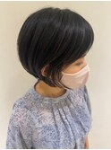 大人ショートボブ