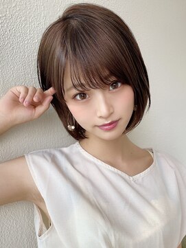 アフロート ディル(AFLOAT D'L) AFLOAT《矢田菜津紀》大人かわいい/ショートボブ/ブラウン