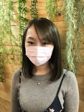 ヘアーサロン クオーレ(hair salon CUORE) 重めセミロング