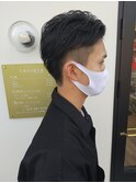出来る男の黒髪オールバック ワイルドヘア!