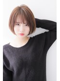 前下がり小顔ショート