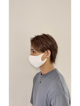 サルファ ヘアデザイン 名古屋 丸の内(S.ALPHA HAIR DESIGN) エモピンクセンターパート