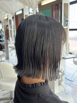 ルクール 喜多町店(Le Coeur) 外ハネボブ【komuro66】/黒髪ボブ/シースルー◎20代30代40代50代