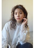 大人可愛い20代30代40代似合わせカットイメチェン流しバング
