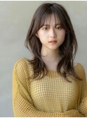 20代30代/大人かわいい/くびれレイヤー/髪質改善/トリートメント