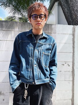 サル 代官山(SAL) 【SAL】spikey red beige 菅原誠＊